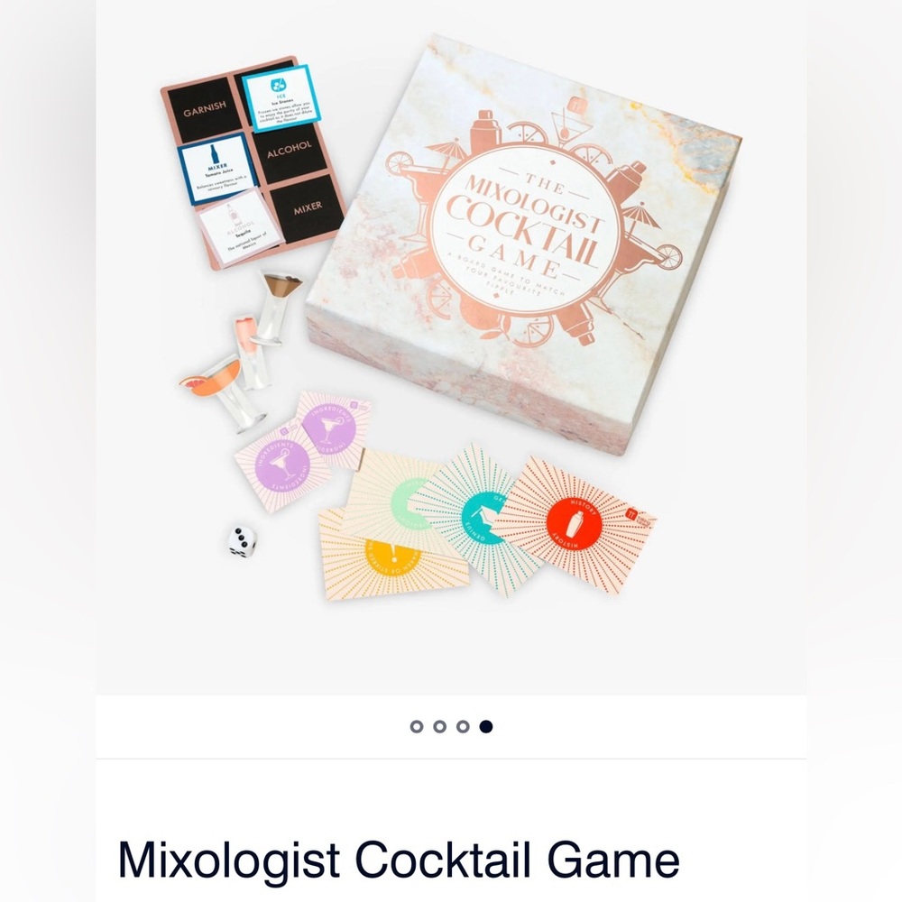 The Mixologist Cocktail Game Set